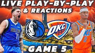 Dallas Mavericks vs Oklahoma City Thunder | Live PlayByPlay & Reactions