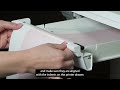 Loading paper on the MAC VU360