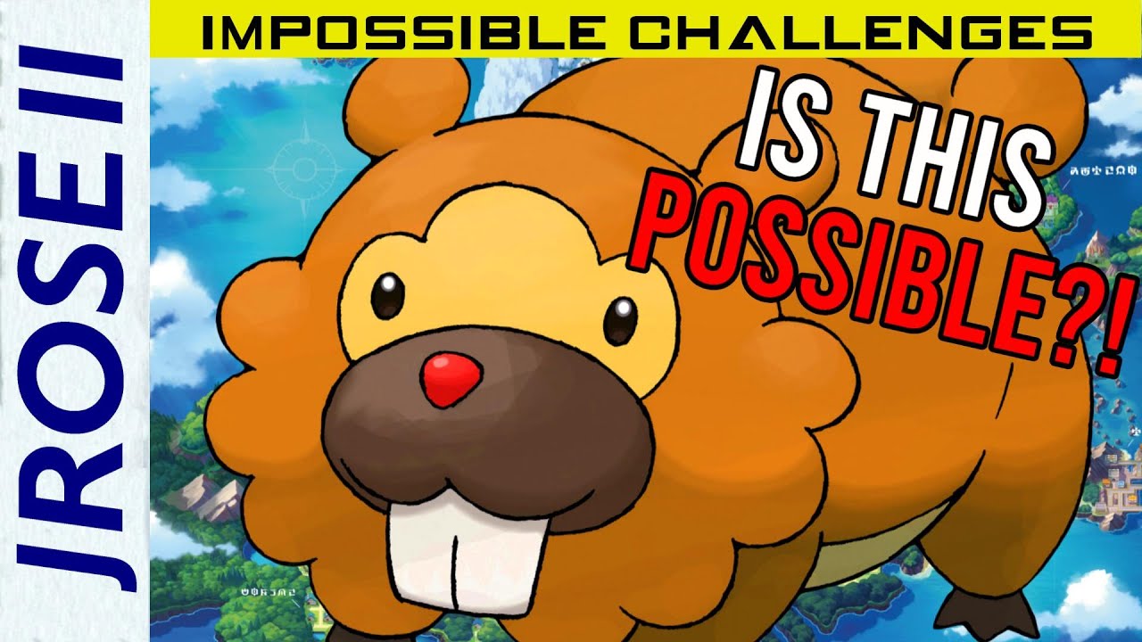 Can You Beat Pokemon Brilliant Diamond/Shining Pearl With Just A Bidoof?!