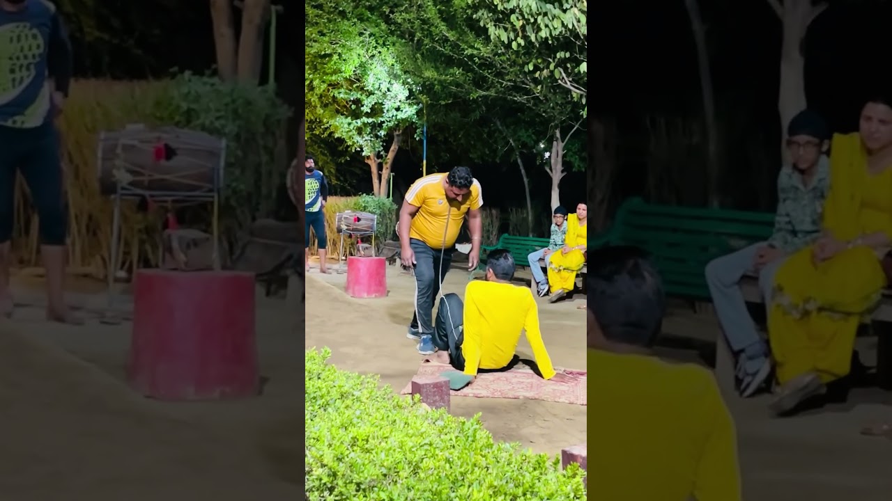 Punjabi Stunt at Sadda Pind Amritsar Punjab