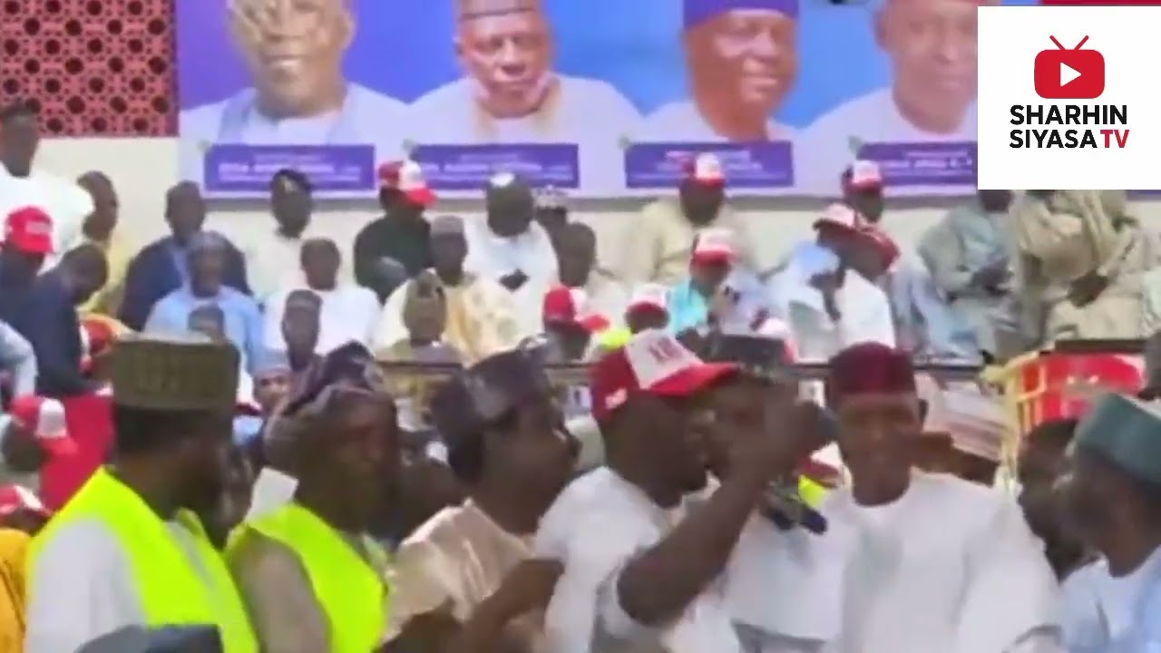 Jawabin Gwamna a taron Jam'iyyar APC na Kano