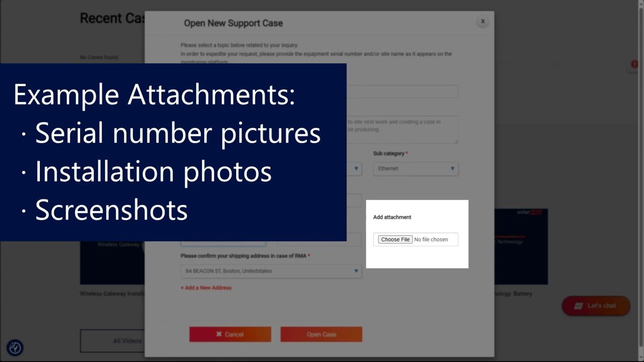 SolarEdge Installer Support Portal Tour