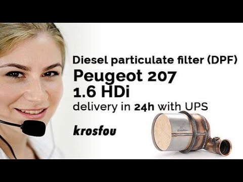 Peugeot 207 1.6 Hdi (Dpf) Diesel Particulate Filter - Youtube