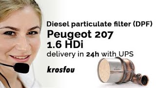 Peugeot 207 1.6 Hdi (Dpf) Diesel Particulate Filter - Youtube