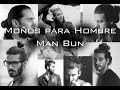 Moño para hombre / Man bun Men's Long Hairstyle / Chongo / Jared Leto - Harry Styles