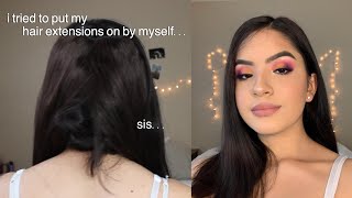 a grwm but i forgot to turn on my mic