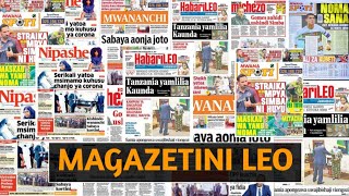 Magazeti ya Leo 19/06/2021-Waziri Mkuu atumbua Vigogo Hawa,Huyu hapa Straika Mpya Kutua Simba..