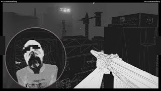 what if Cruelty Squad looked like SUPERHOT? | !MRAK - a stylistic IMMERSIVE SIM FPS game