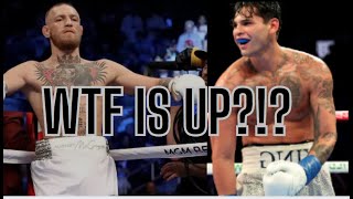 CONOR MCGREGOR THREATENS TO BEAT UP RYAN GARCIA ON SITE
