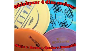 Discraft Buzzz OS v. Drone v. Malta v. Quake