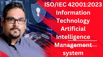 ISO/IEC 42001:2023 Information technology Artificial intelligence Management system