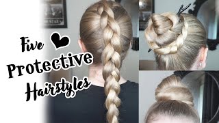 5 Protective Hairstyles to Grow Long Healthy Hair (reupload)