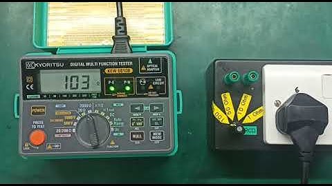 Kyoritsu 6010B Multi Function Tester Repair & Calibration by Dynamics Circuit (S) Pte. Ltd.