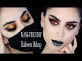 Pumpkin Spice Halloween Makeup (Mask-Friendly)