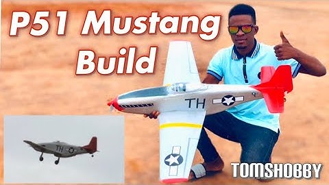 How to Make Rc Plane P51 Mustang DIY| TomsHobby