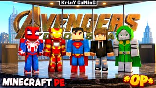 AVENGERS DOOMSDAY MOD FOR MINECRAFT PE ( BEDROCK ) | BEST SUPERHEROES MOD FOR MINECRAFT PE | 2026!  screenshot 1