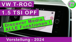 Infotainment & Discover Media in the VW T-ROC 1.5 TSI OPF DSG 2024 Net Worth