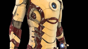 iron man mark 42 blender cycles 2015