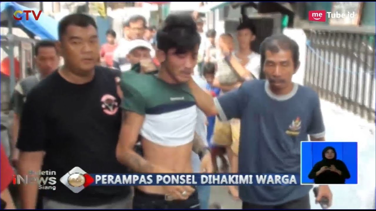 Rampas Ponsel Sepasang Anak Remaja, Pria di Tambora Dihakimi Warga - BIS 18/04