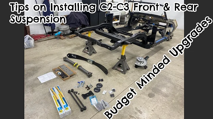 Installing Front and Rear Suspension On A 1963-1982 Corvette.  Swapping C3 Parts To Get Disc Brakes.