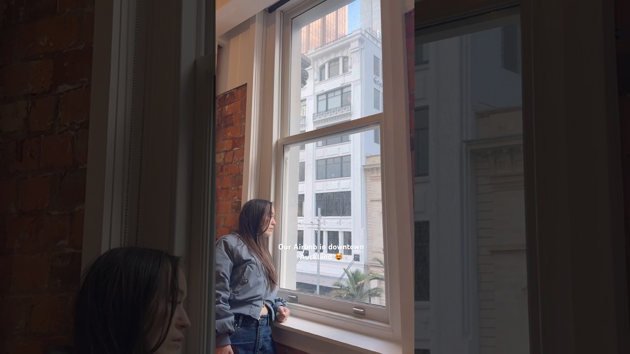 The view from the Airbnb