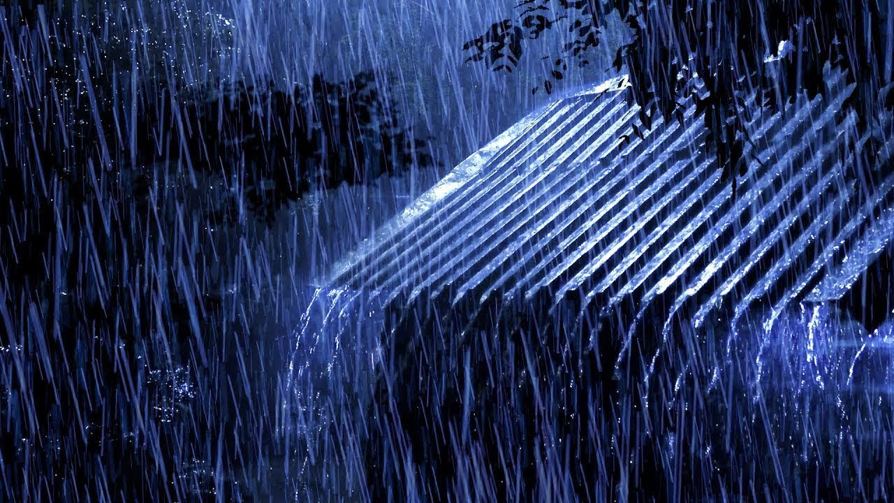 Powerful Rain and Thunder Sounds For Sleeping - Rain Sounds to Relax The Mind and Sleep Soundly