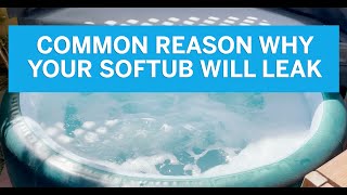 Common reason why your Softub pump will leak.