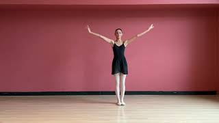 006. Ballet Exercise for Enchaînement 1 | Ages 4–6