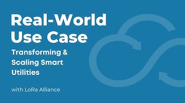 Transform & Scale Smart Utilities // InfiSense with LoRa Alliance