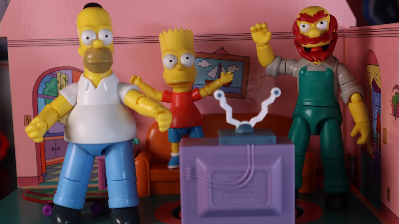 Jakks Pacific The Simpsons 5 inch Action Figure Review