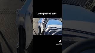 Little Cold Start on the 2025 Bobcat