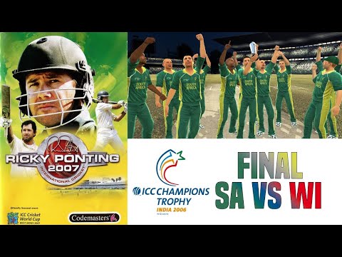 Brian Lara International Cricket 2007 - SA vs WI CT Final