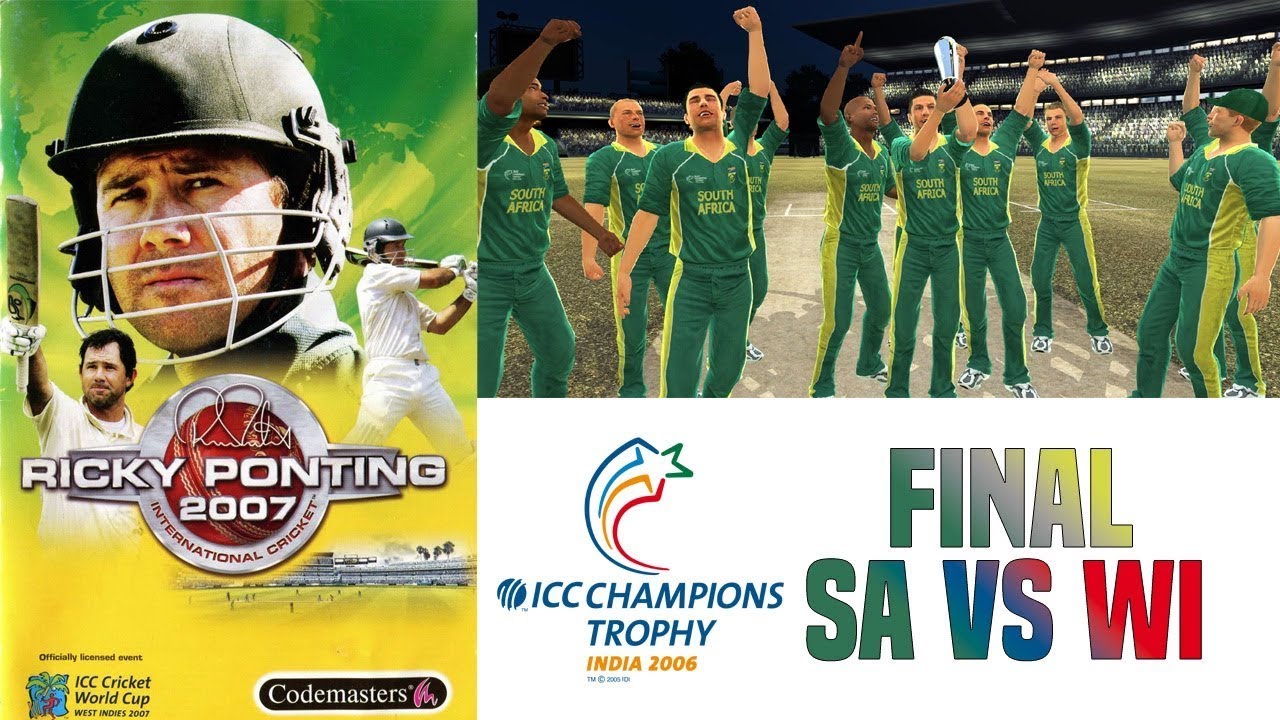 Brian Lara International Cricket 2007 - SA vs WI CT Final