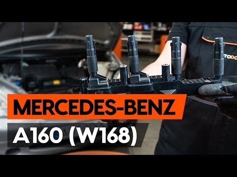 Jak vyměnit zapalovací cívka na MERCEDES-BENZ A160 (W168) [NÁVOD AUTODOC]