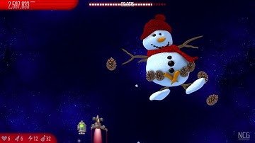 Chicken Invaders 5: Cluck of the Dark Side Christmas Edition (PC) - Gameplay | No Commentary