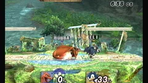 Project M   Bubbaking Charizard vs  Eli Sonic 6