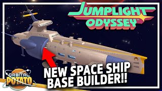 NEW Base Builder!! (Kinda Like FTL!) - Jumplight Odyssey - Spaceship Management Colony Sim