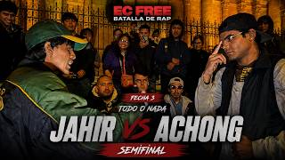 Achong Vs Jahir - Semifinal - Tercera Fecha - Ec Free 2526