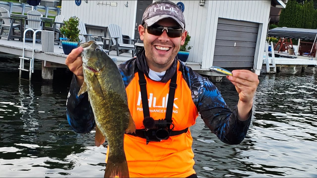 Fishing Tournament Early Practice Video (Harvey's Lake)