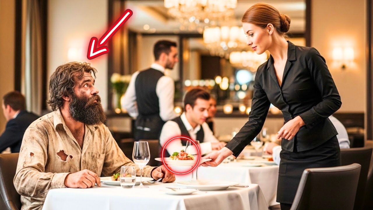 МИЛИОНЕР СЕ ПРЕСТРУВА НА БЕЗДОМНИК, А СЕРВИТЬОРКА ПЛАЩА ХРАНАТА МУ – НА СЛЕДВАЩИЯ ДЕН ТЯ ОТКРИВА...