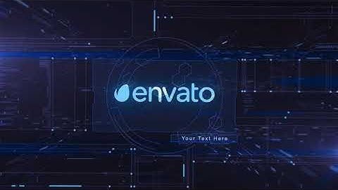 Royalty Free | After Effects Template | High Tech Logo V06 Button Press