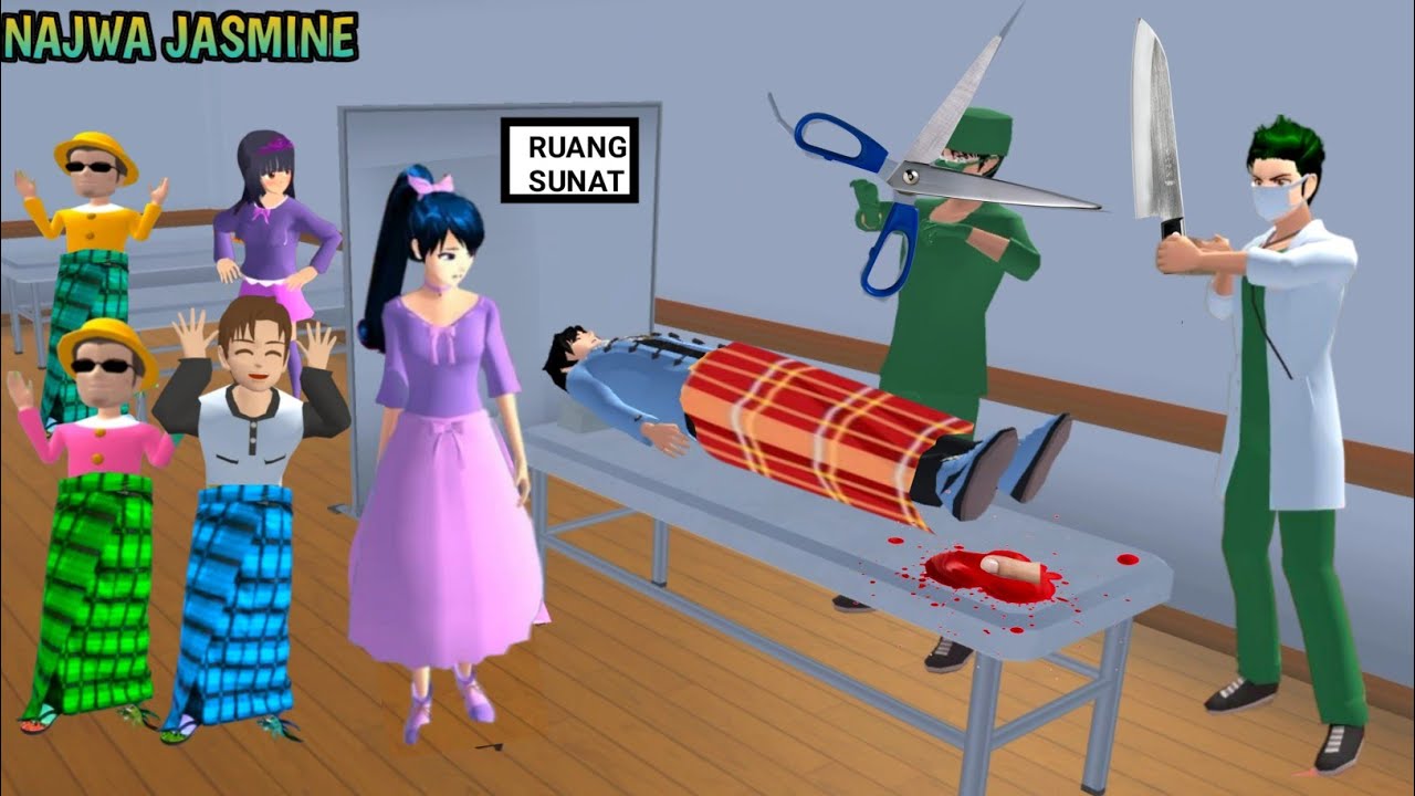 Hah Ternyata Kak Taiga Belum Sunat 😱 | kak Sakura Menyeretnya | Yuta Mio Atom Atam Ketawa 😆