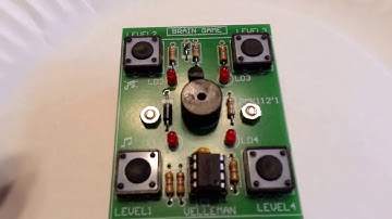 Vellman Brain Game kit from Jameco