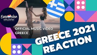 GREECE Eurovision 2021 Reaction | Stefania - Last Dance