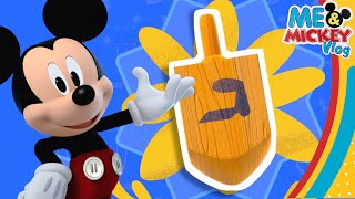 Dreidel Play 🕎 | Me & Mickey | Vlog 81 |​ @disneyjunior