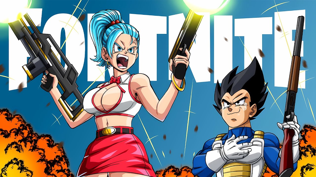 Like Father Like Daughter | Vegeta And Bra Play Fortnite