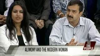 Alimony and the modern woman