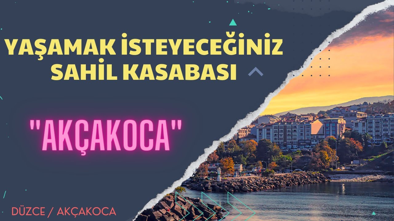 AKÇAKOCA SAHİLİNİ GEZDİK 🏖️🏖️ (DÜZCE - AKÇAKOCA) - Şirin bi'sahil kasabası! 🏖️🏖️