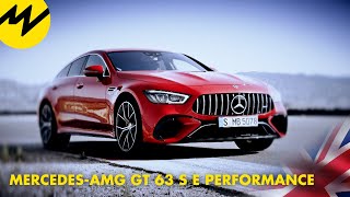 A limousine with power or a sports car with space? Mercedes-AMG GT 63 S E Performance | Motorvision