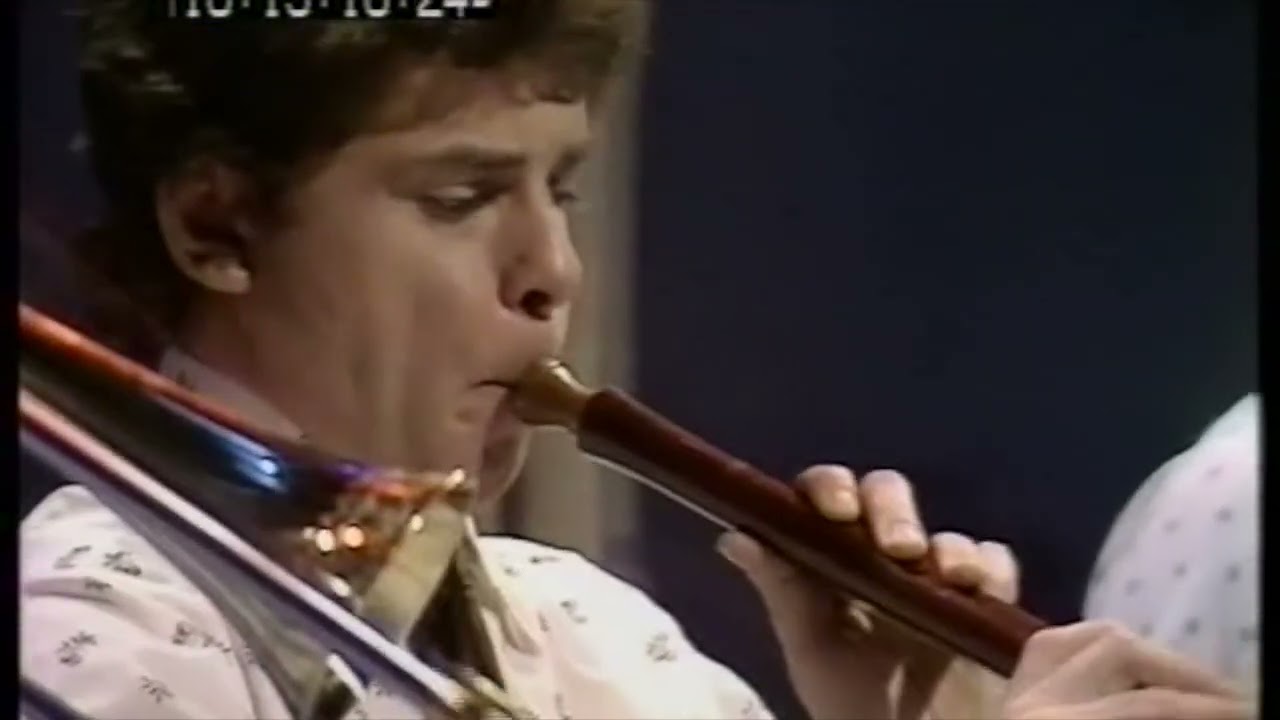 David Munrow playing the shawm, 'from Ancestral Voices'